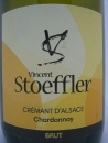 Domaine Stoeffler (Vincent) Chardonnay Crémant Brut, AC Crémant d'Alsace, Schaumwein weiß, trocken, 0,75l